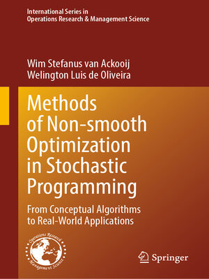 cover image of Methods of Nonsmooth Optimization in Stochastic Programming